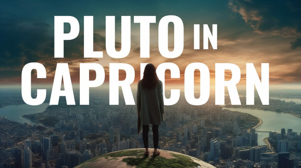 Pluto's Residency in Capricorn A Catalyst for Profound Global Change